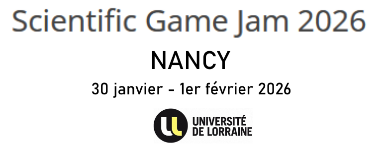 Scientific Game Jam Nancy 2026